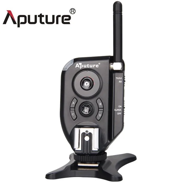 Aputure 2.4G wireless camera speedlite flash trigger for DSLR cameras, studio strobe light