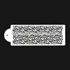 Latest product pastry baking mold decorating tool cake surface spray stencils dessert stencil