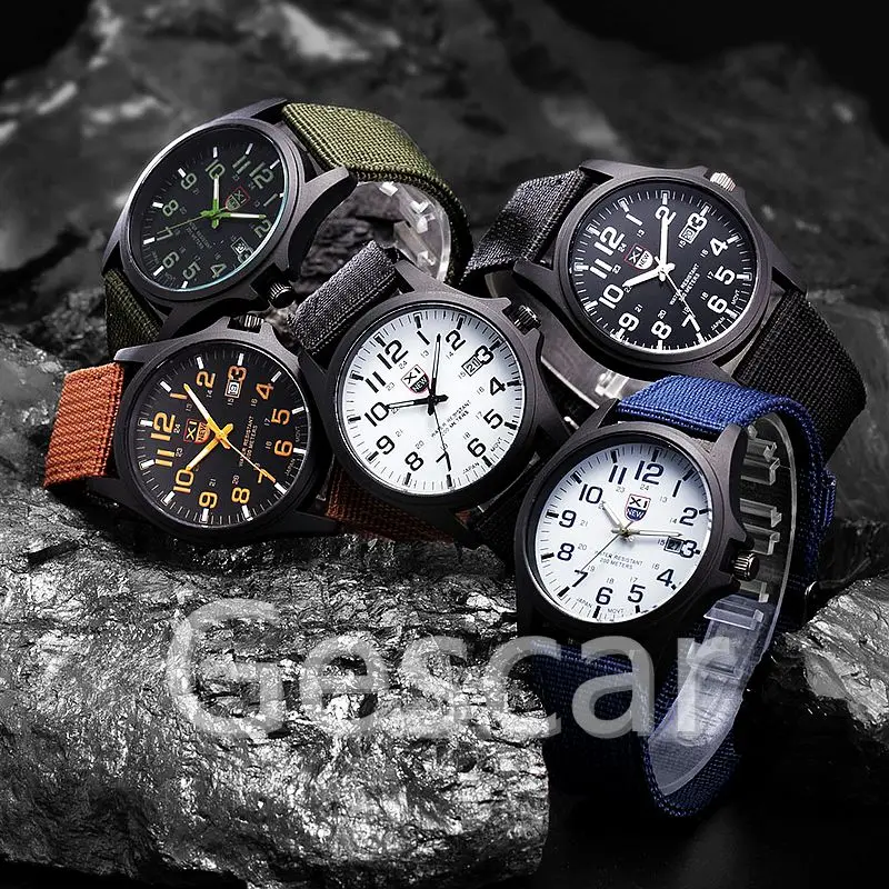 

XINEW-2228c hot seller for man high quality nylon belt watch sport casual watch wholesale wrap quartz wristwatch, Photos