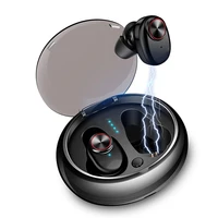 

2020 Hot Sale True 5.0 Portable Mini Sport Noise Cancelling Bluetooth Earphone Handsfree Wireless Headphone With Charging Case