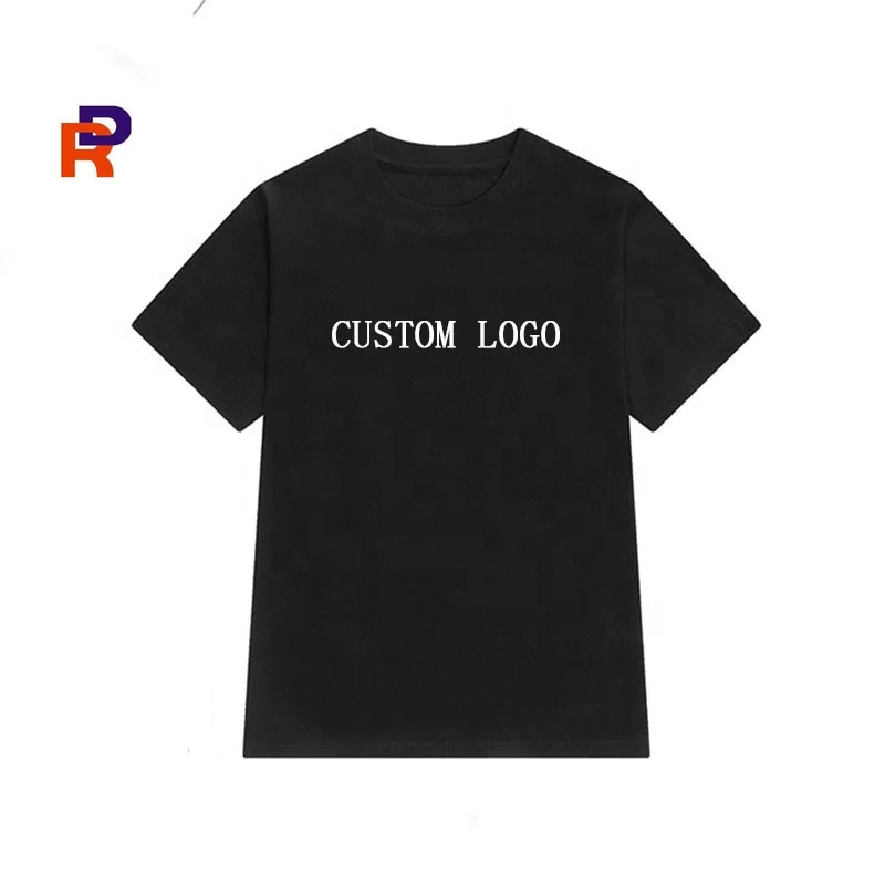 Wholesale custom garment100% cotton t shirt men and woman basic DIY