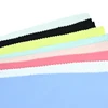 colorful spandex polyester plain dyed single side Fabrics by the yard