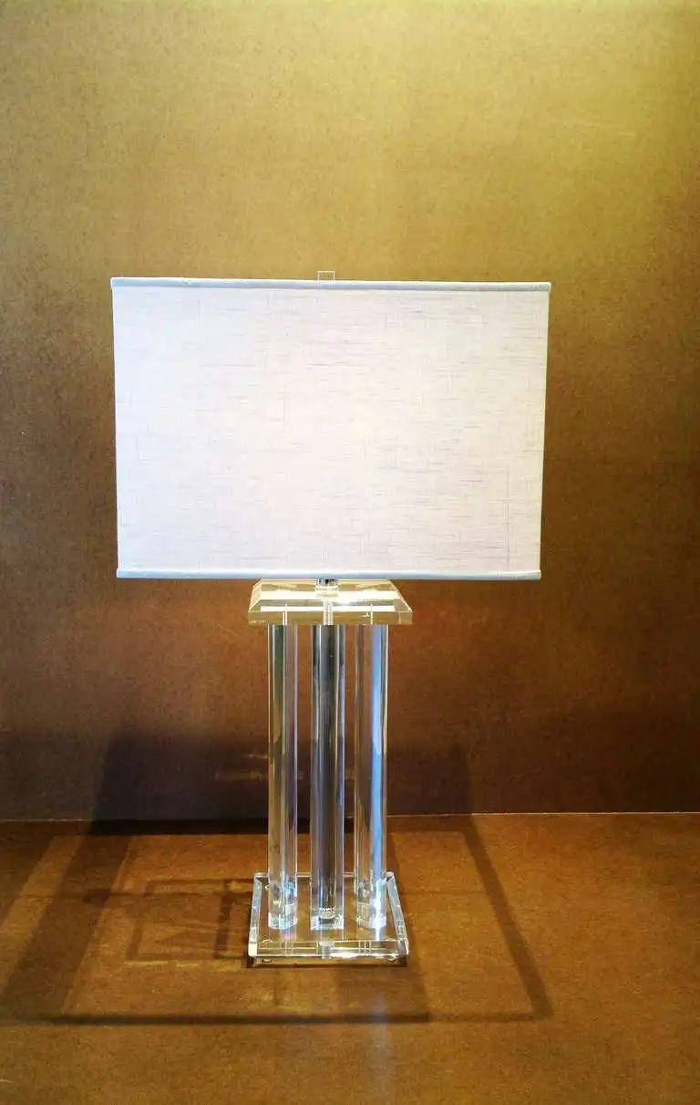 Crystal Acrylic Table Lamp Base Buy Crystal Acrylic Table Lamp Base