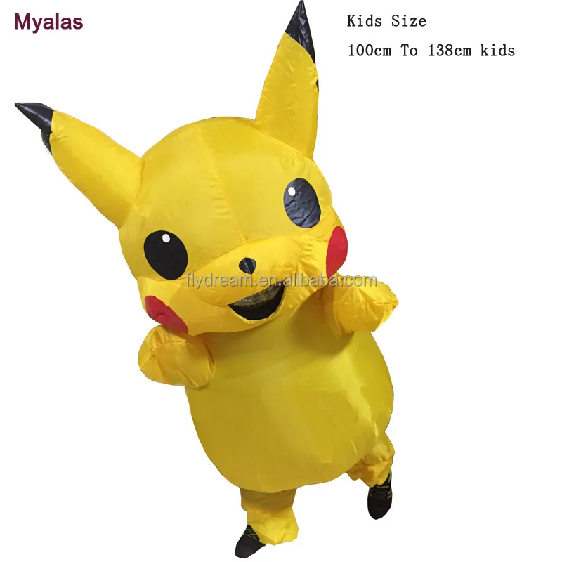 

Pikachu Costume Pokemon Halloween Costumes For Adult Inflatable Cosplay Outfits Popular Cosplay Costume New Style