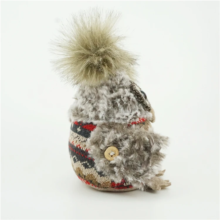 
Custom Owl Shape Sand Bag Door Stopper Plush Owl Decoration Home Stuffed Ornament Door Stops 
