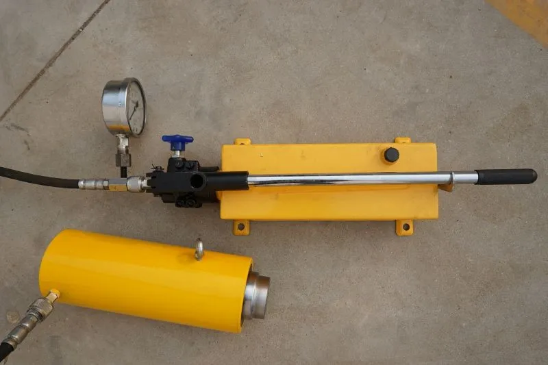 Prestressed Concrete Hydraulic Jack For Post Tensioning Use Buy