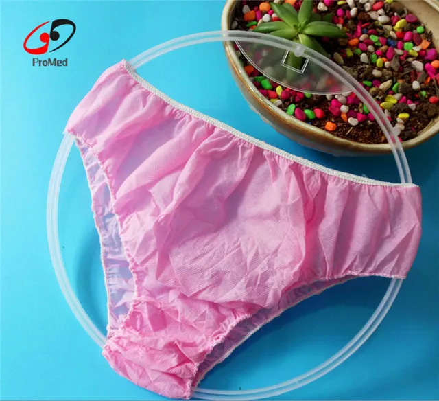 Nonwoven Disposable Lady Underwear Brief Panty And Bras - Buy Hot Plaid ...