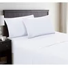 Hotel/hospital cheap wholesale disposable plain white cotton/polyester bed sheet manufacturers in china