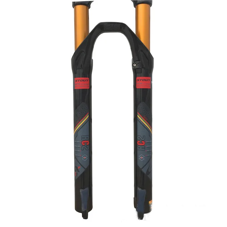 Oil Pressure Fork 26er 27.5er Mountain Bike Shoulder Lock Control Off