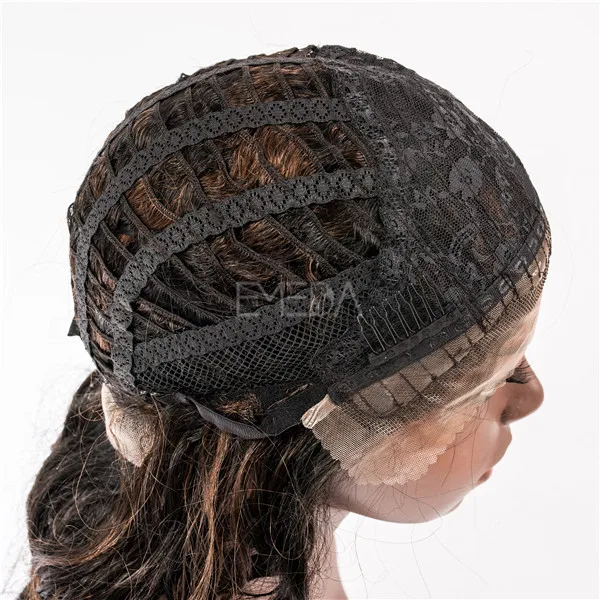 Natural Black With Highlights Body Wave Wavy Brazilian Men Thick