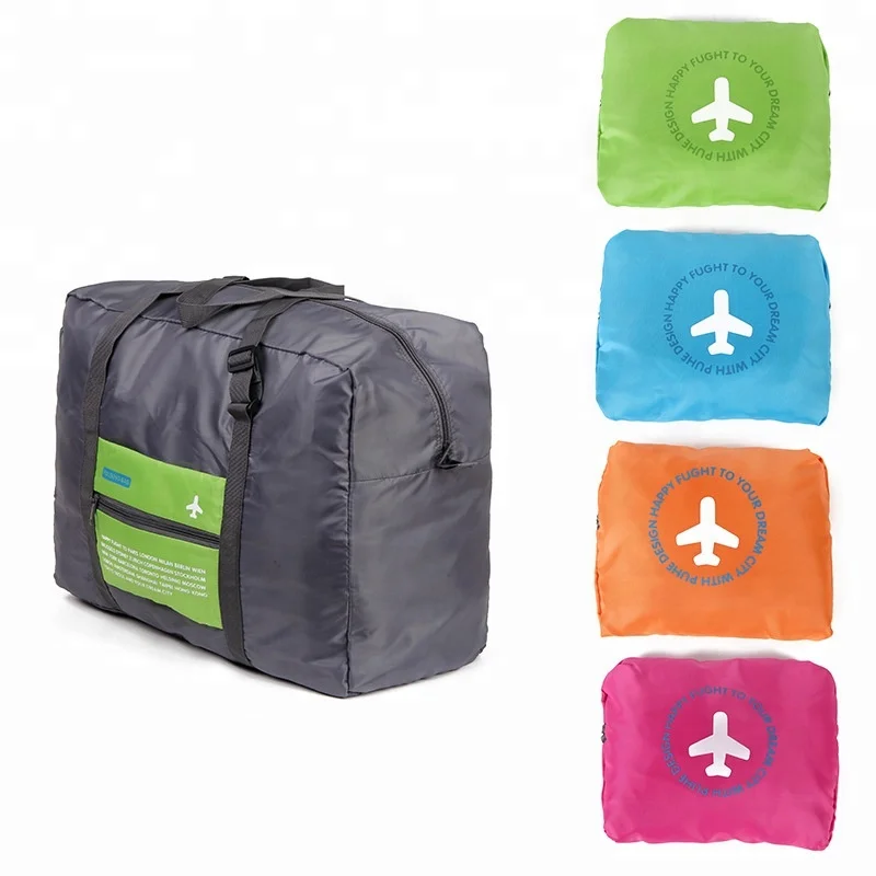 

Custom logo promotion luggage trolley bag waterproof foldable cheap travel duffel bag