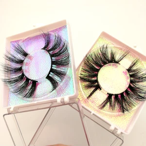 2019 best sale make your own packaging real free sample 3d mink eyelashes