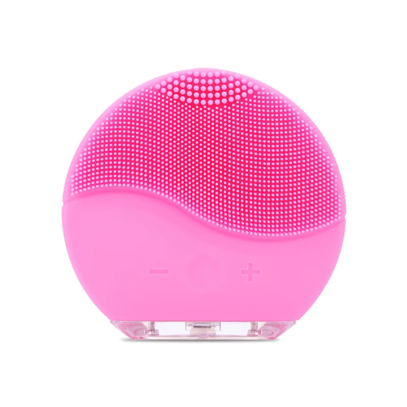 

Portable USB Rechargeable Waterproof Electric Sonic Silicone Facial Cleansing Brush