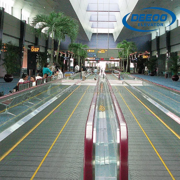 
DEEOO elevator manufacturer auto start escalator airport passenger conveyor 