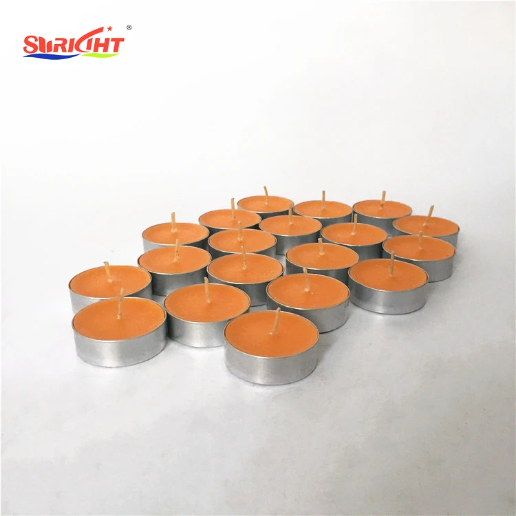 Mini Aromatherapy Orange Scented Custom Package Tealight Candles Buy