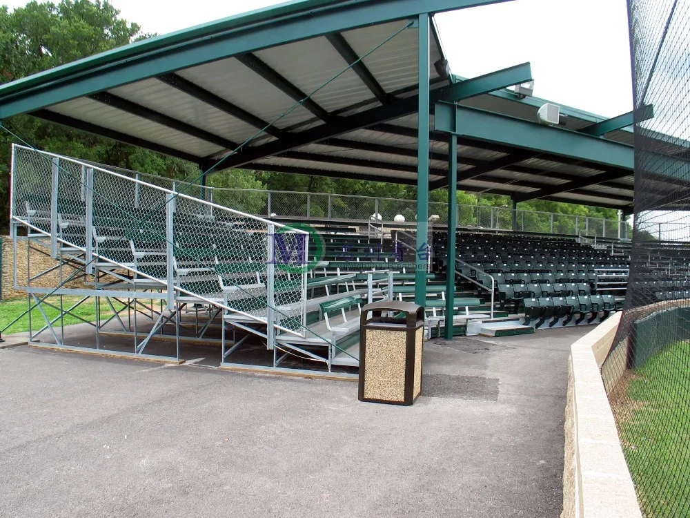 
2021 MC-7F handball stadium chair metal bleacher outdoor bleacher sports Aluminum bleachers 