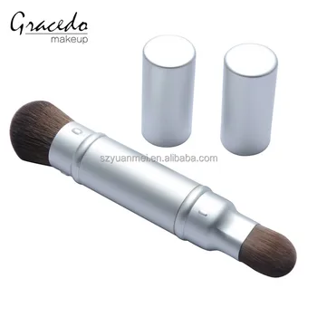 retractable makeup brush