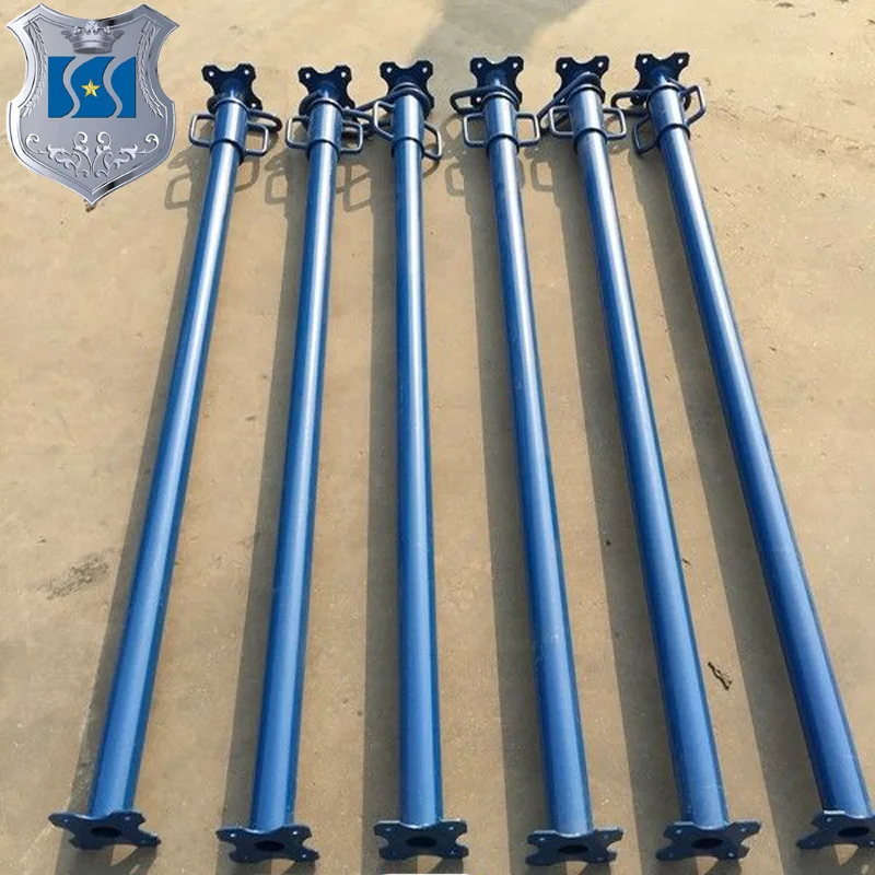 2 To 3m Ajustable Scaffolding Prop Floor Leveling Jacks Steel