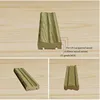 wood wall trim decoration moulding with different type