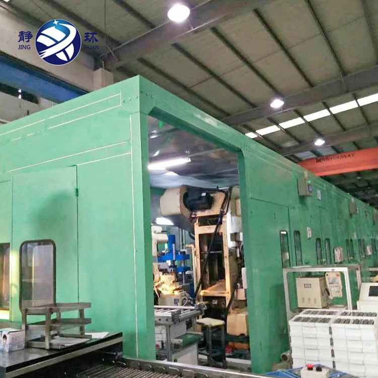 
Pure Green Large Size Punch Press Conjoined Soundproof Cover enclose 