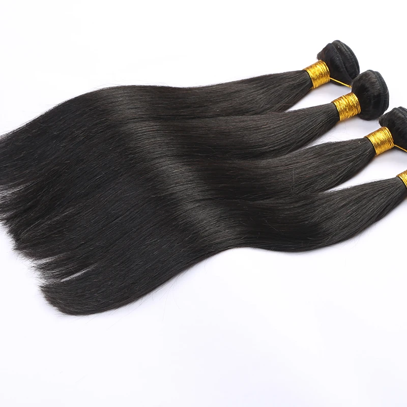 

Wholesale Cheap Brazilian Virgin Straight Hair Extension Natual 3 Bundles For Wigs, N/a