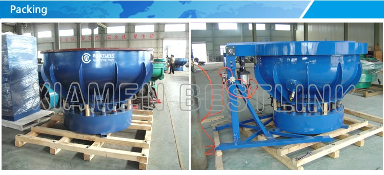 Quarry Vibratory Pebble Tumbling Machine for Mosaic Stone