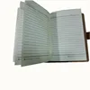 A5 PU Leather Hard Cover Paper Notebook Custom Design with Logo Embossed