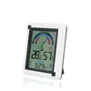 2019 ESUN New Release EN8822A Digital Touchscreen Temperature Humidity Monitor with Alarm Clock,Comfort Indicator,Backlight