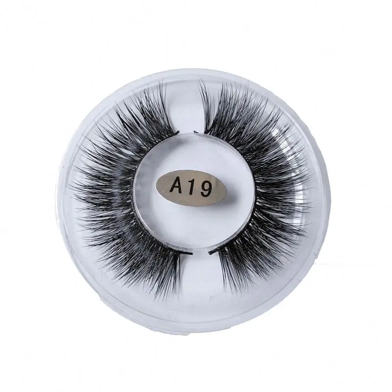 

Custom Package Makeup 3D Mink False Eyelashes, Natural black