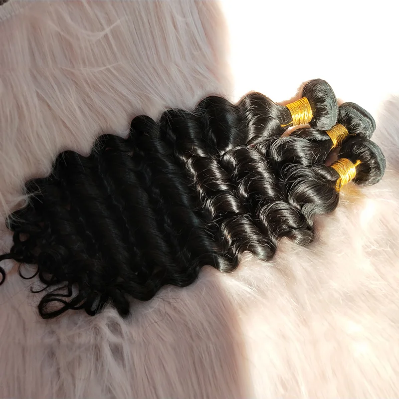 

Deep Wave Raw Indian Cuticle Aligned Hair Virgin Human Hair From Very Young Girls,brazilian hair loose deep wave bundles