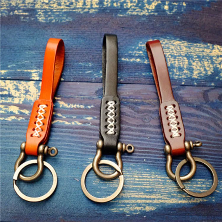 

Men's Genuine Leather Vintage key wallet Business style car key chain key holder