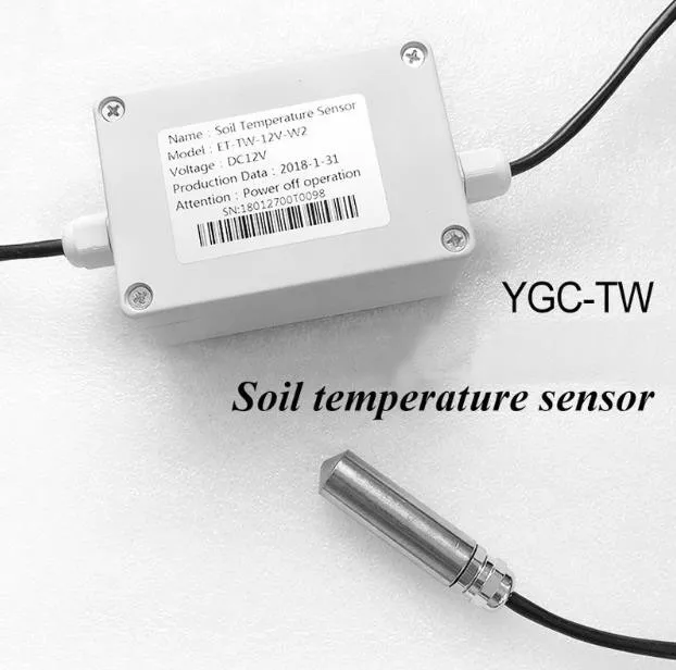 Dc 5v Soil Temperature Sensor Ground Temperature Monitoring For