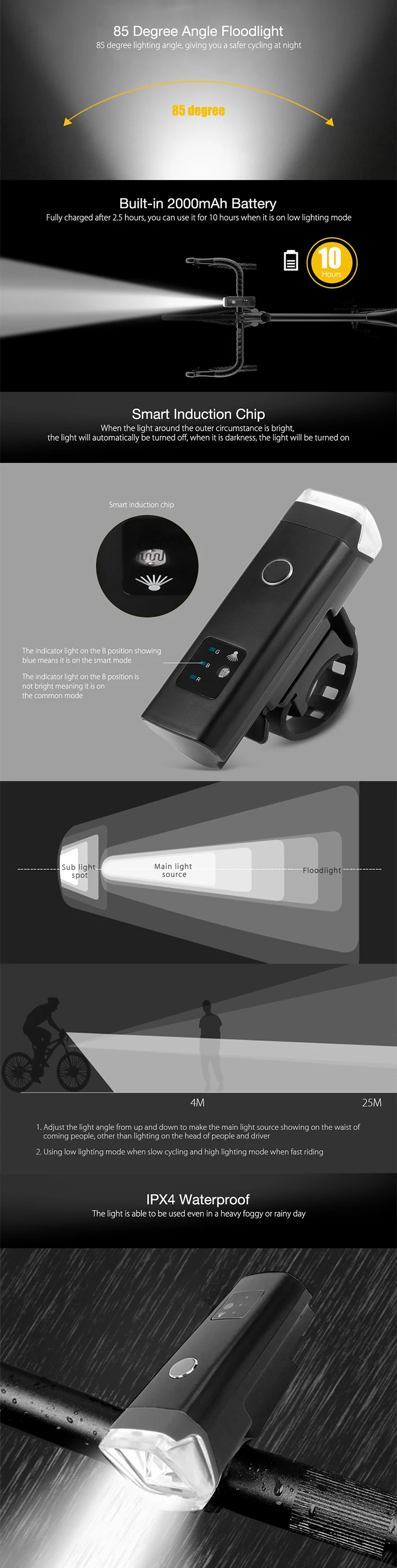 head light Bike