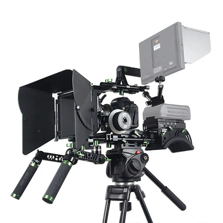 Lanparte Professional Camera Shoulder Rig V1 With Ab Stop Follow Focus