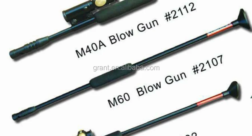 
Blow gun for shooting 
