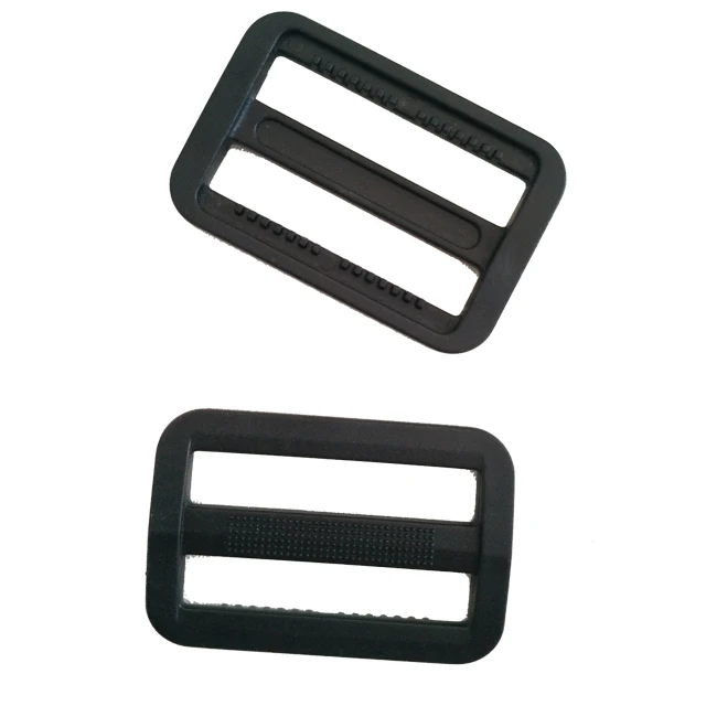 Fashion Double bing Slider Black Plastic Tri Glide Buckle Buy