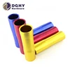 OEM/ODM competitive price extrusion shining color anodized round thin wall aluminum tube