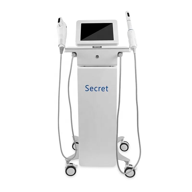 

Touch screen 2 in 1 hifu vaginal tightening machine for female private health, White