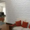 Hotel bedroom background use 3d board art designs