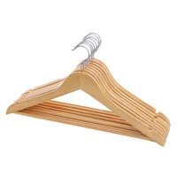 

M391High Quality Wooden Hanger Suit Dress Coat Hotel Clothes Hanger For Sale