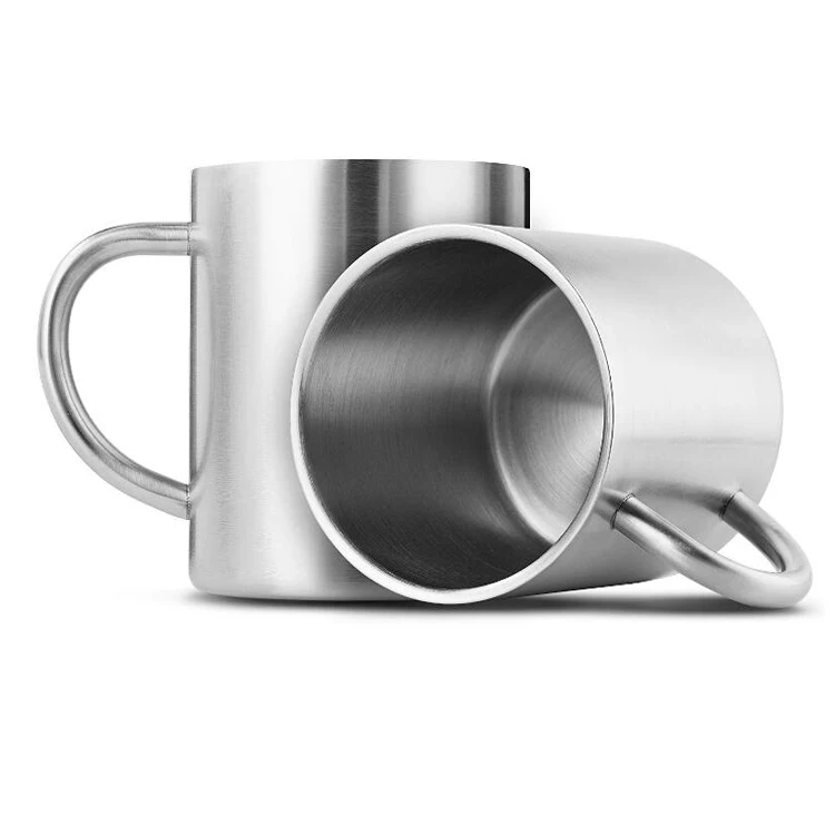 450ml stainless steel double wall custom coffee mug/cup