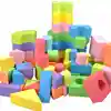 colorful large funny imagination foam building block for toddlers