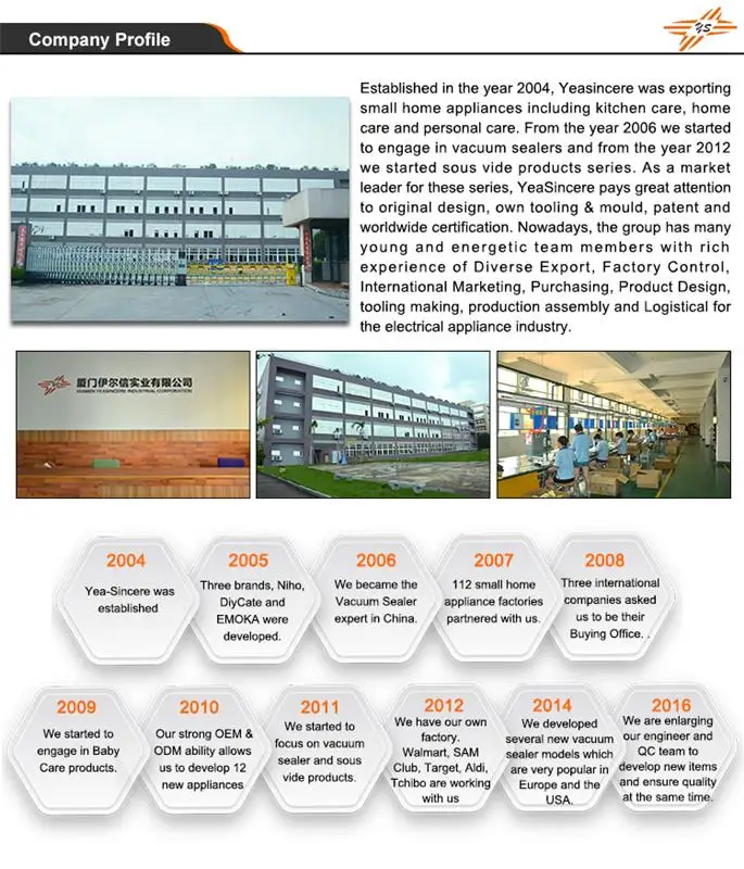 China supply stainless steel handy vacuum sealer packing machine