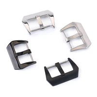 

18mm 20mm 22mm 24mm 26mm China Made Glossy Matte stainless steel watch strap buckle for smart watch strap