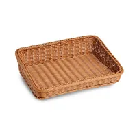 

2019 china suppliers Rectangular Handmade Craft supermarket storage cheap woven willow baskets storage