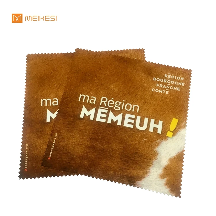 
sublimation microfiber computer screen cleaning cloth 