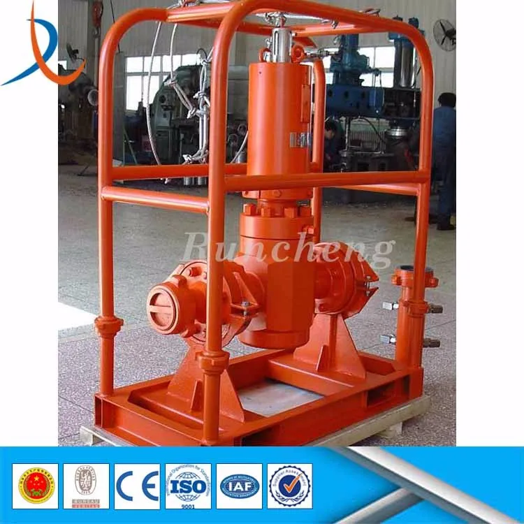 Wellhead Hydraulic Surface Safety Valve / Gate Valve For Quick Closure
