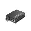 Fiber Optic Transceiver media converter High Utilization 2 Sockets SFP Fiber Converter RJ45 Port SC LC ST Transceiver price