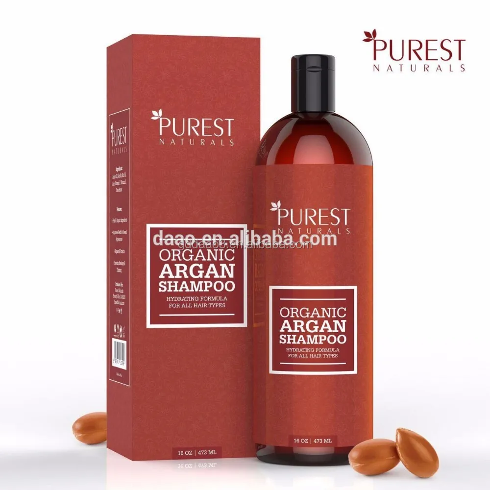 Natural Herbal Bio Argan Oil Hair LossSulfate Free Organic Hair Growth Bulk Shampoo