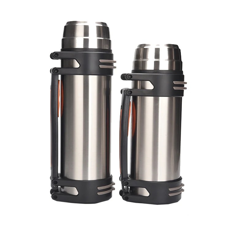 

2L Vacuum Flask Stainless Steel Thermal Cup Thermos Travel Water Bottle, Silver